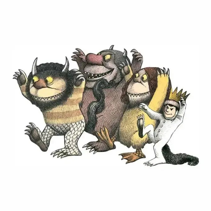 Where the Wild Things Are 24 Piece Giant Floor Jigsaw Puzzle Paper House