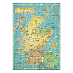 Whiskies Of Scotland 500 Piece Jigsaw Puzzle Ginger Fox (ONLINE ORDER ONLY)