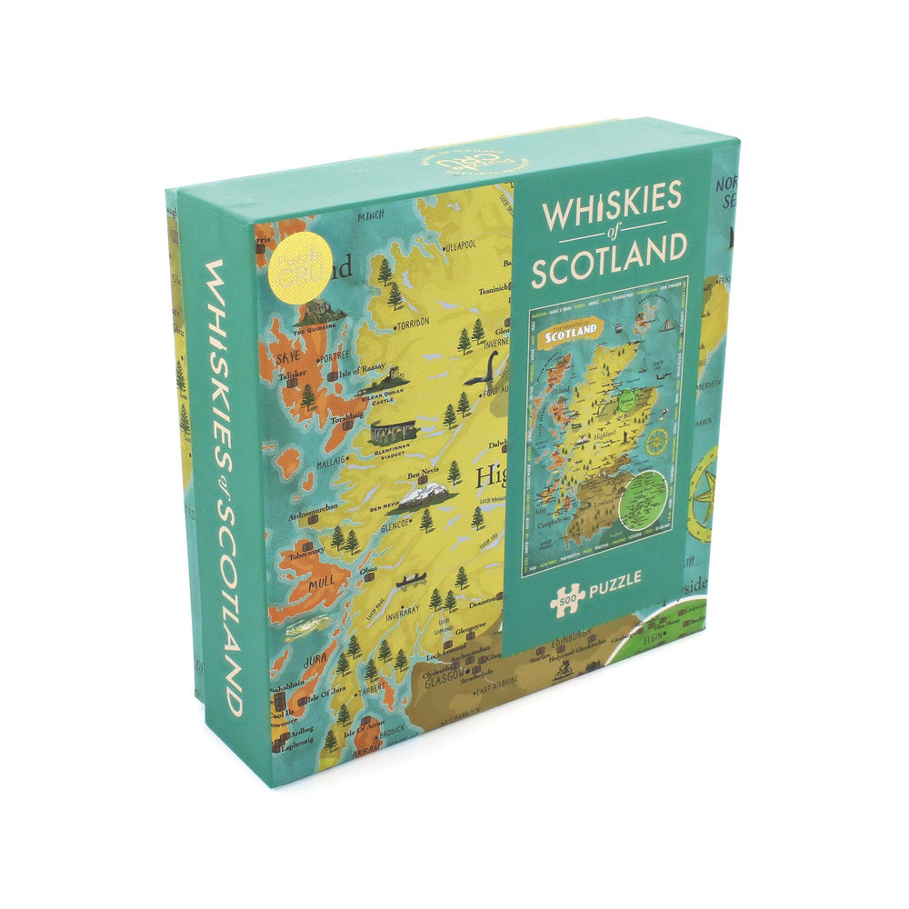 Whiskies Of Scotland 500 Piece Jigsaw Puzzle Ginger Fox (ONLINE ORDER ONLY)