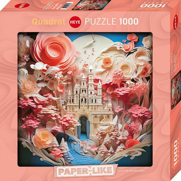 White Castle Paper-Like 1000 Piece Jigsaw Puzzle Heye (ONLINE ORDER ONLY)