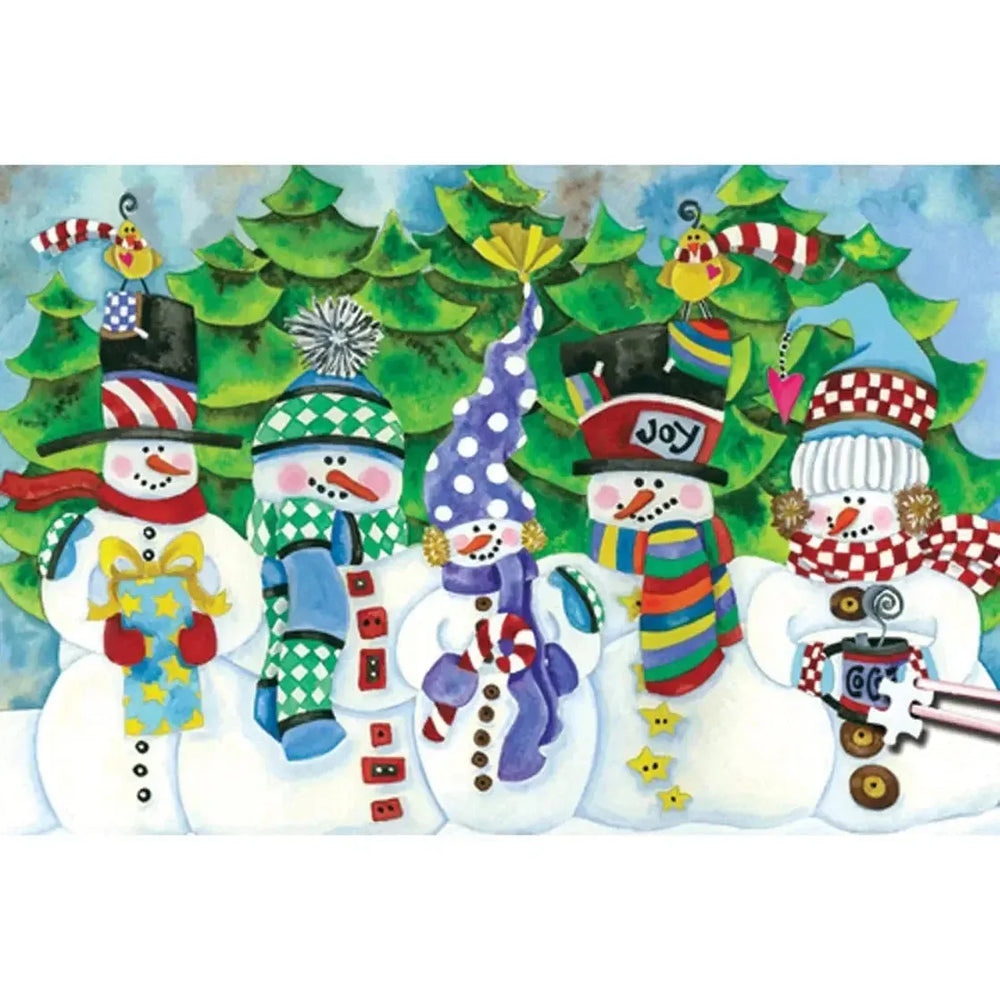 White Christmas 234 Piece "World's Smallest" Jigsaw Puzzle TDC