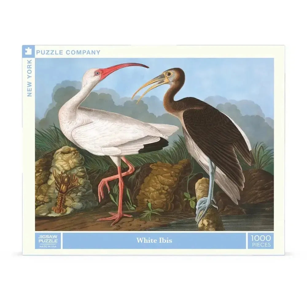White Ibis Vintage Collection 1000 Piece Jigsaw Puzzle NYPC