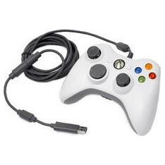 White Xbox 360 Wired Controller - Xbox 360 (Online Order Only)