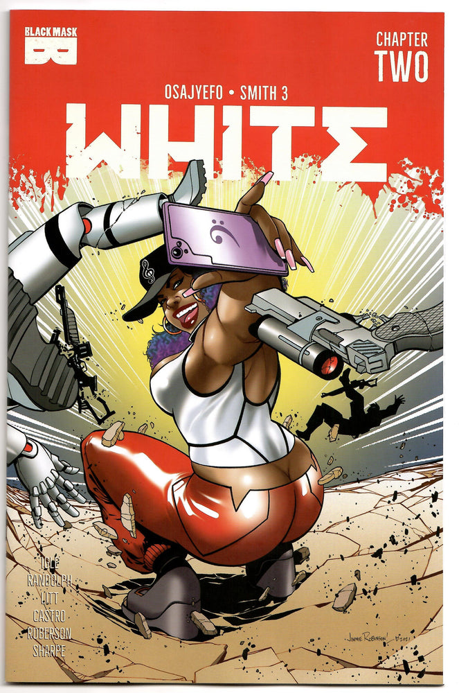 White #2 Jimmie Robinson Variant (Mr) (05/19/2021) Black Mask (ONLINE ORDER ONLY)