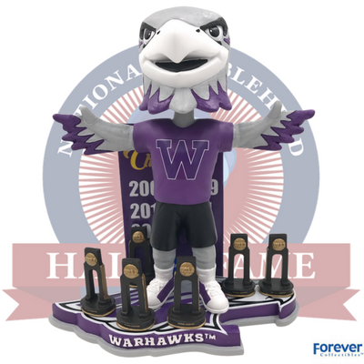 Whitewater Warhawks NCAA Football National Champions Bobblehead (ONLINE ORDER ONLY)