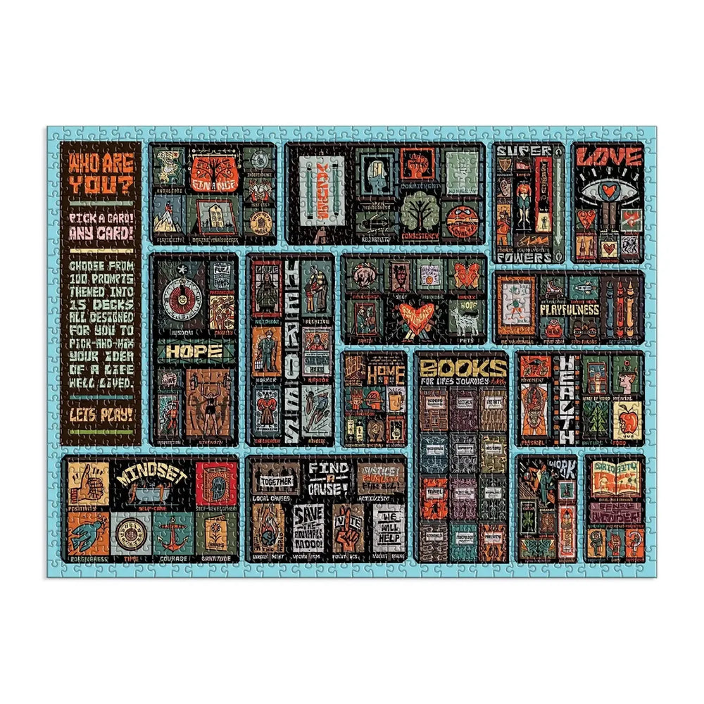 Who Are You? 1000 Piece Jigsaw Puzzle Galison (ONLINE ORDER ONLY)
