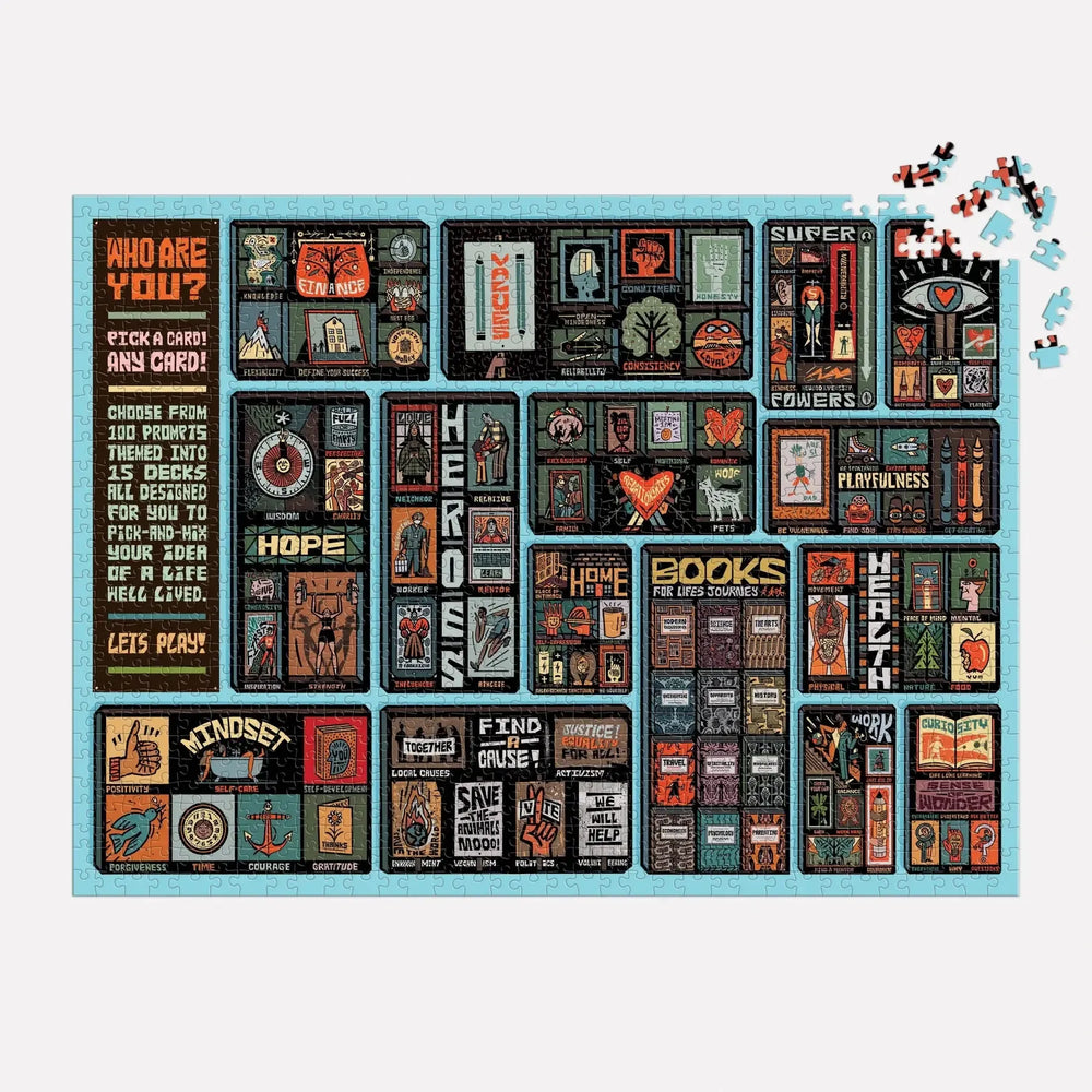 Who Are You? 1000 Piece Jigsaw Puzzle Galison (ONLINE ORDER ONLY)