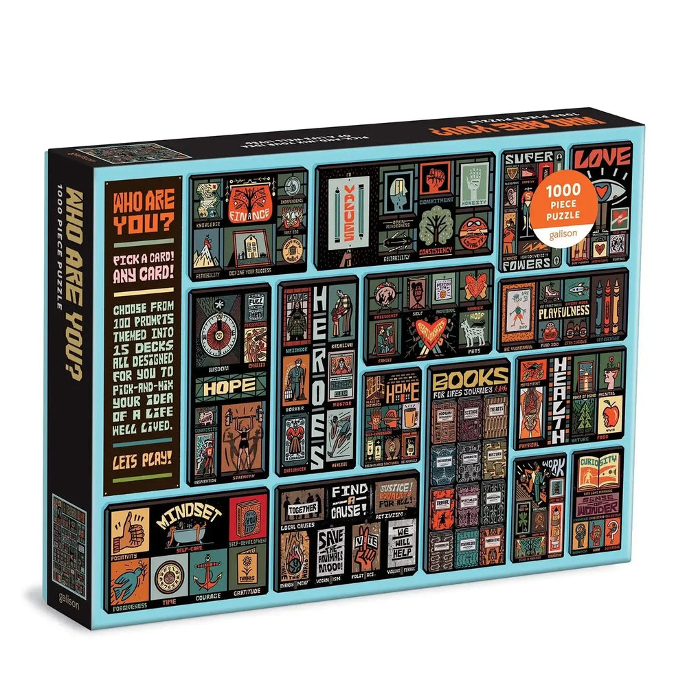 Who Are You? 1000 Piece Jigsaw Puzzle Galison (ONLINE ORDER ONLY)
