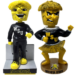 Wichita State Shockers Mascot Bobbleheads (ONLINE ORDER ONLY)
