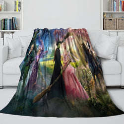 Wicked For Good Blanket Flannel Throw Room Decoration (ONLINE ORDER ONLY)