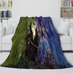 Wicked For Good Blanket Flannel Throw Room Decoration (ONLINE ORDER ONLY)