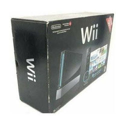 Black Nintendo Wii Console Wii Sports/Sports Resort Combo Original Box (Online Order Only)