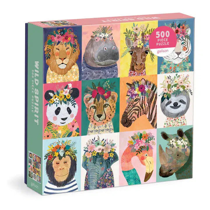 Wild Spirit 500 Piece Jigsaw Puzzle Galison (ONLINE ORDER ONLY)