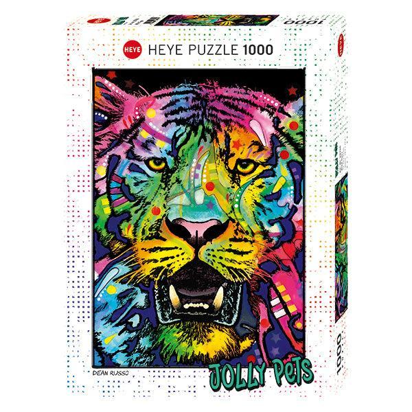 Wild Tiger Jolly Pets 1000 Piece Jigsaw Puzzle Heye (ONLINE ORDER ONLY)