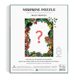 Wild Tropics 1000 Piece Surprise Jigsaw Puzzle Galison (ONLINE ORDER ONLY)