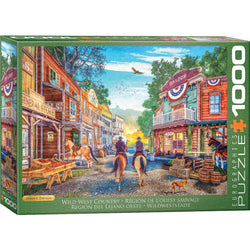Wild West Country 1000 Piece Jigsaw Puzzle Eurographics (ONLINE ORDER ONLY)