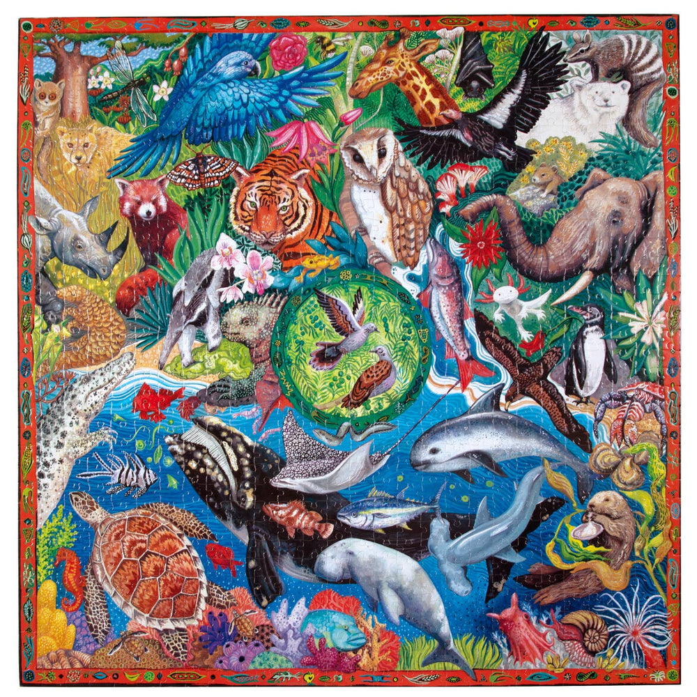 Wild World 1000 Piece Jigsaw Puzzle eeBoo (ONLINE ORDER ONLY)
