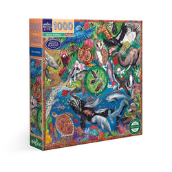 Wild World 1000 Piece Jigsaw Puzzle eeBoo (ONLINE ORDER ONLY)