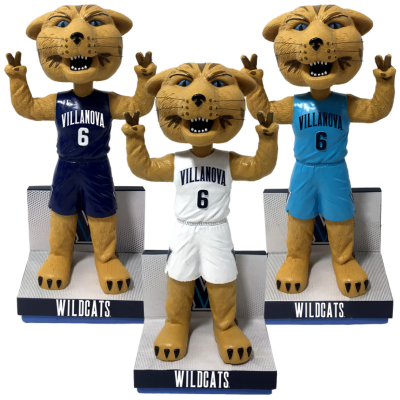 Will D. Cat Villanova Wildcats Mascot Bobbleheads (ONLINE ORDER ONLY)