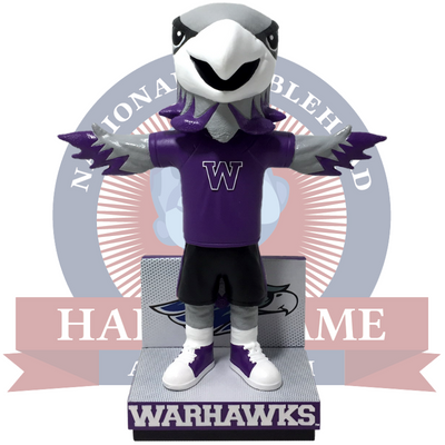 Willie Warhawk Whitewater Warhawks Mascot Bobblehead (ONLINE ORDER ONLY)