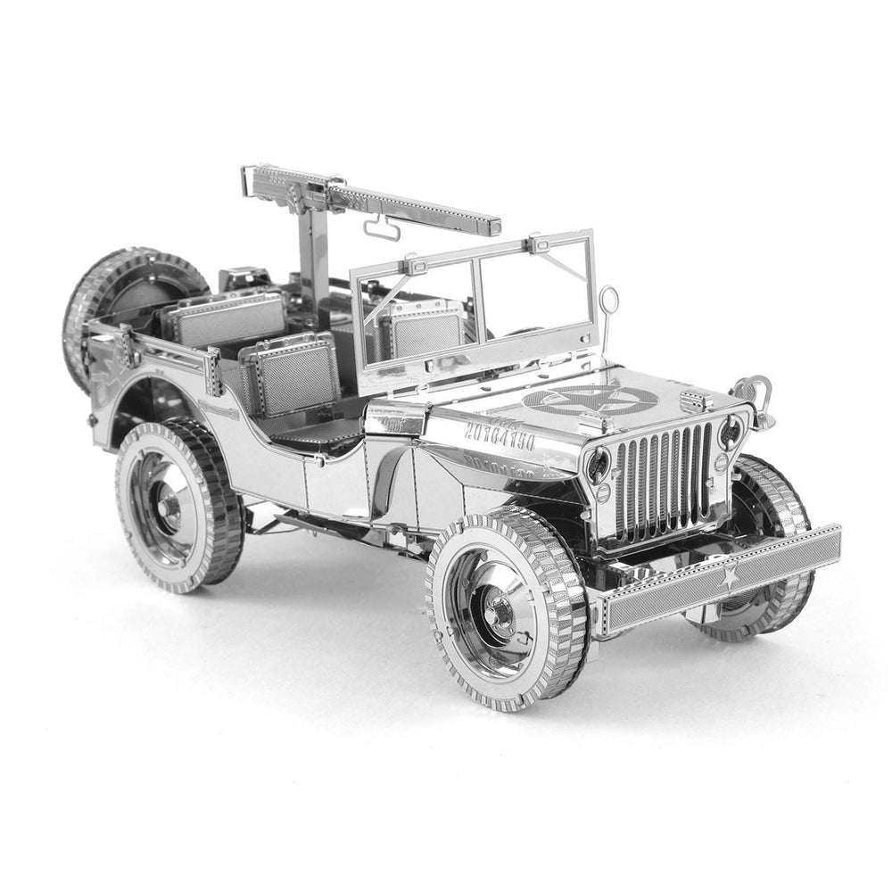 Willys MB Jeep Premium 3D Steel Model Kit Metal Earth (ONLINE ORDER ONLY)