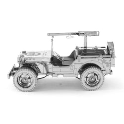 Willys MB Jeep Premium 3D Steel Model Kit Metal Earth (ONLINE ORDER ONLY)