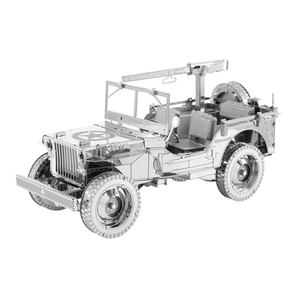 Willys MB Jeep Premium 3D Steel Model Kit Metal Earth (ONLINE ORDER ONLY)
