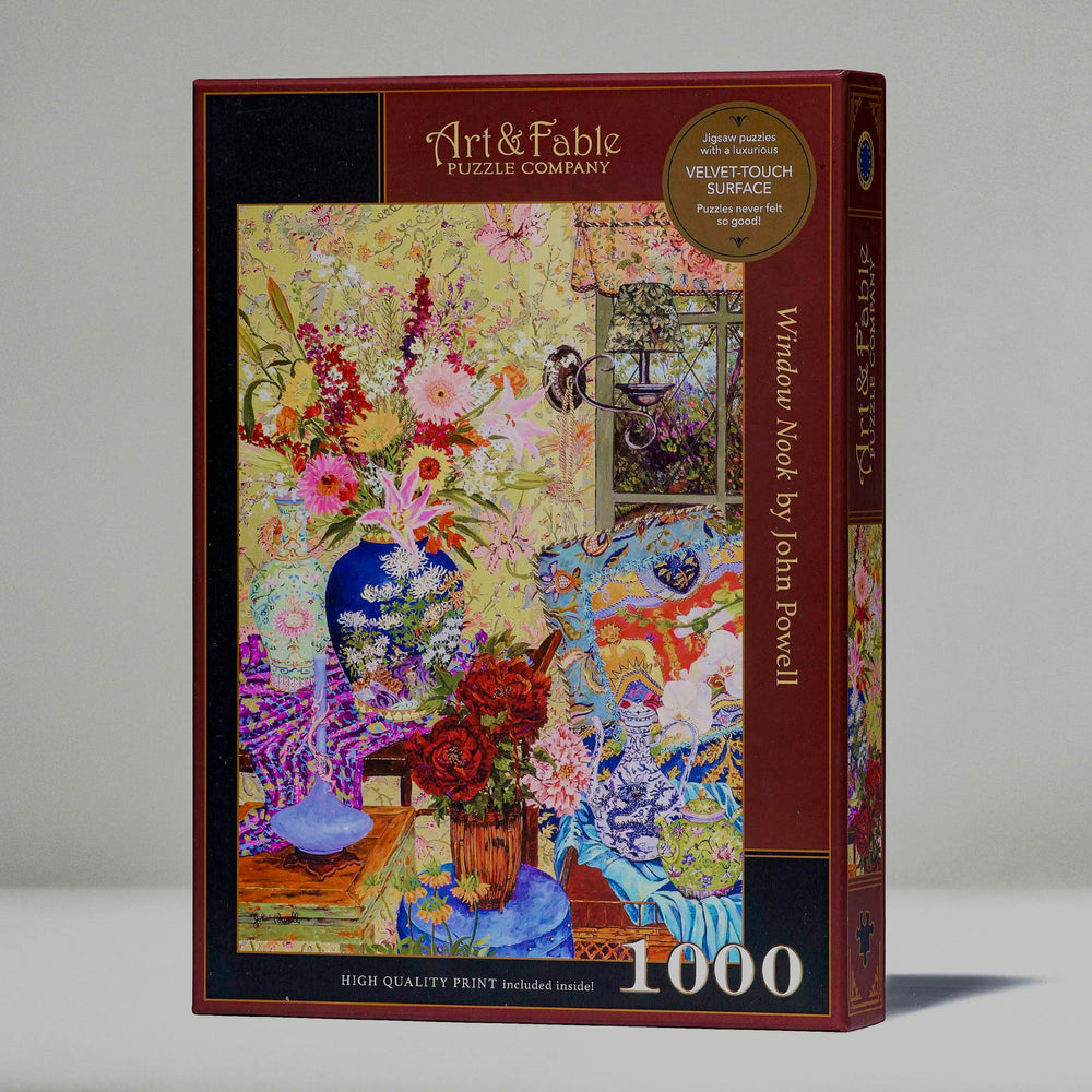 Window Nook 1000 Piece Premium Jigsaw Puzzle Art & Fable (ONLINE ORDER ONLY)
