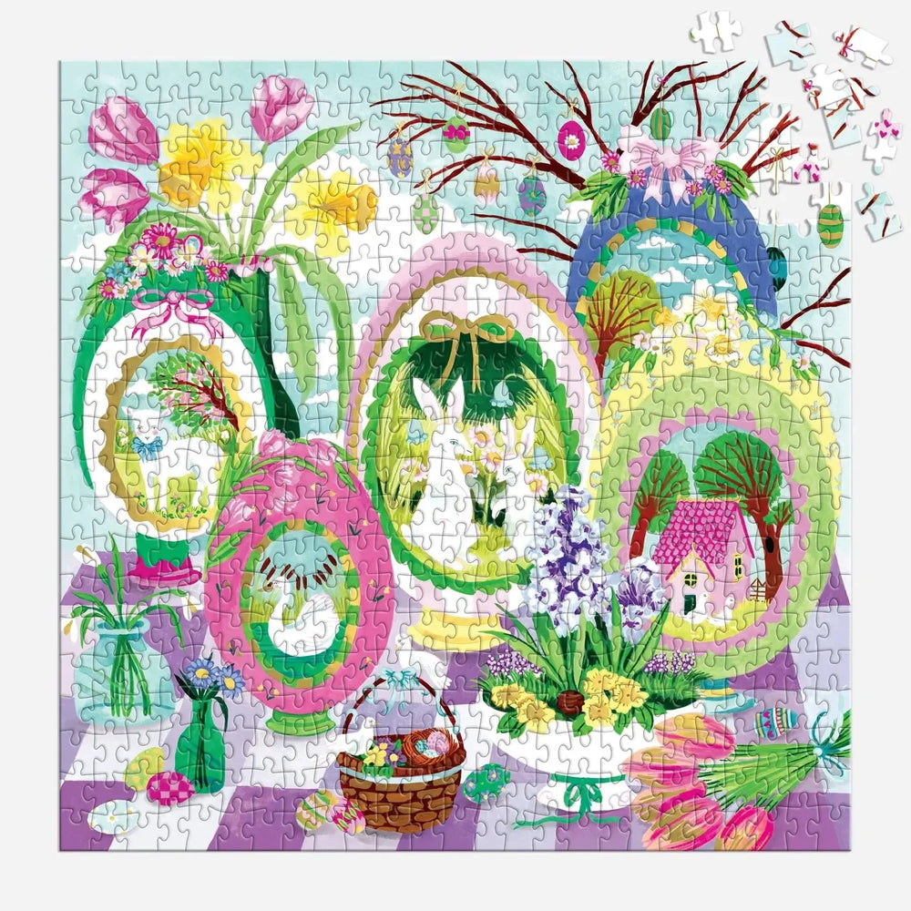 Windows to Spring 500 Piece Jigsaw Puzzle Galison
