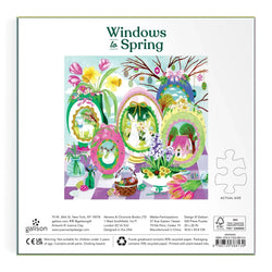 Windows to Spring 500 Piece Jigsaw Puzzle Galison