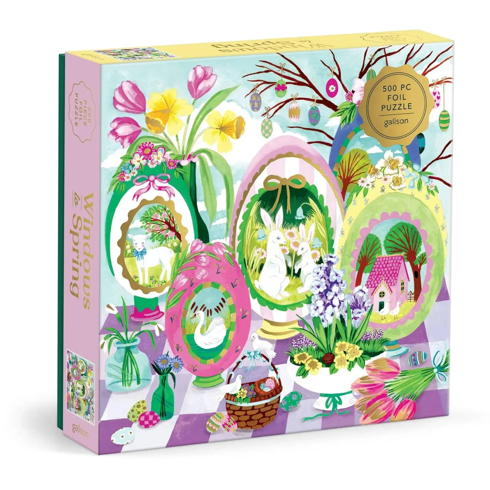 Windows to Spring 500 Piece Jigsaw Puzzle Galison