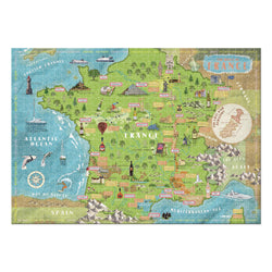 Wines Of France 1000 Piece Jigsaw Puzzle Ginger Fox (ONLINE ORDER ONLY)