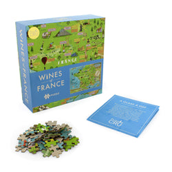 Wines Of France 1000 Piece Jigsaw Puzzle Ginger Fox (ONLINE ORDER ONLY)