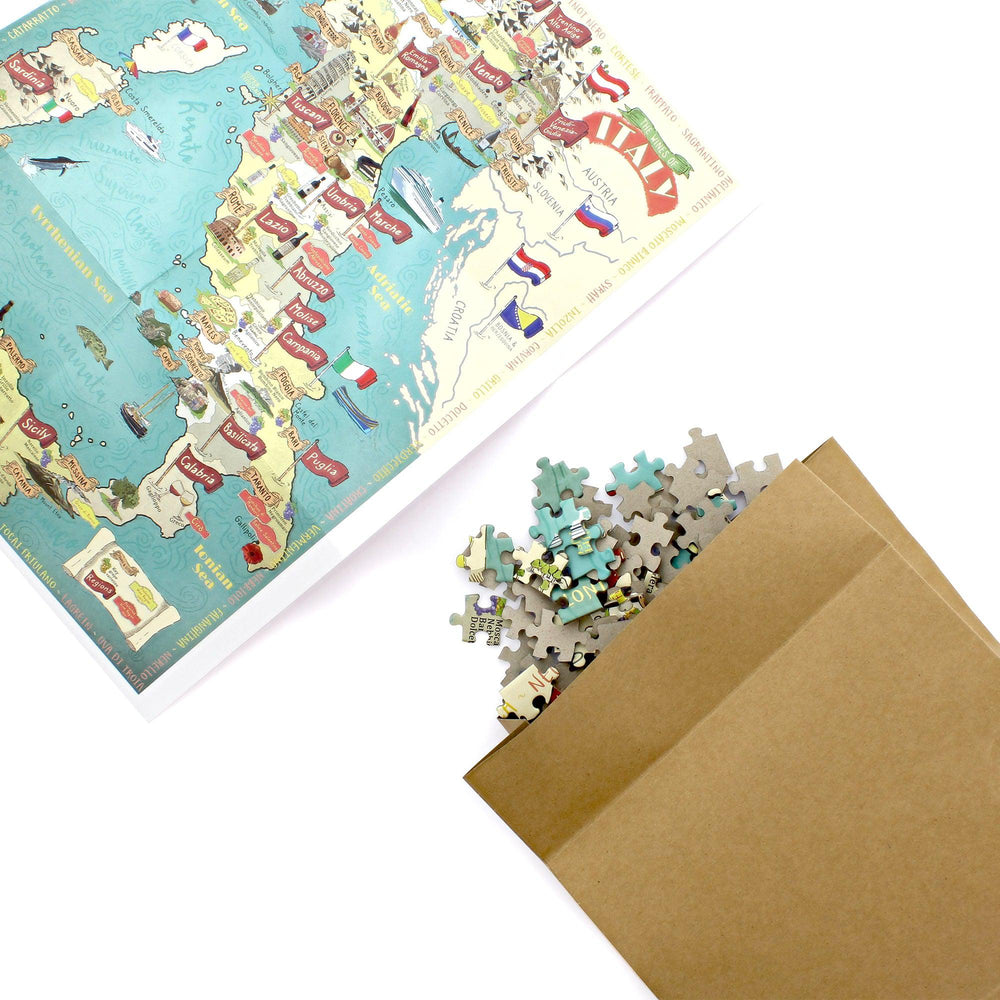 Wines Of Italy 1000 Piece Jigsaw Puzzle Ginger Fox (ONLINE ORDER ONLY)