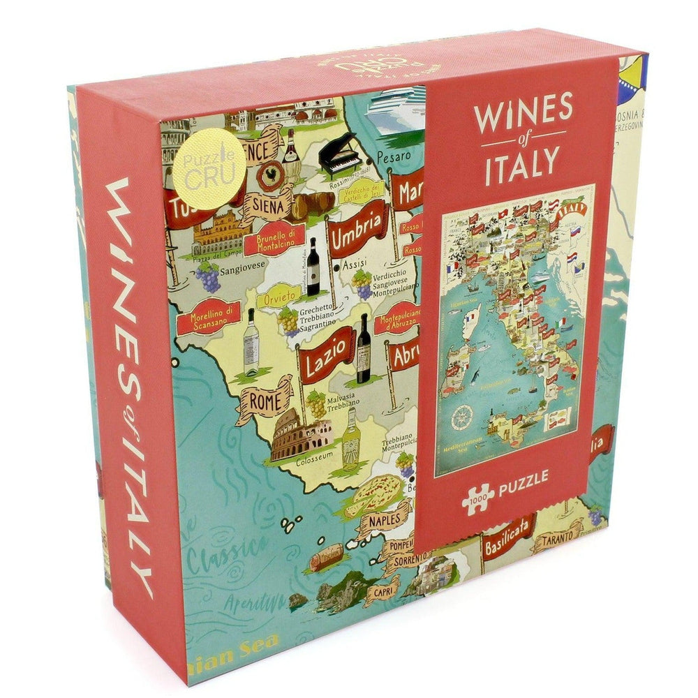 Wines Of Italy 1000 Piece Jigsaw Puzzle Ginger Fox (ONLINE ORDER ONLY)