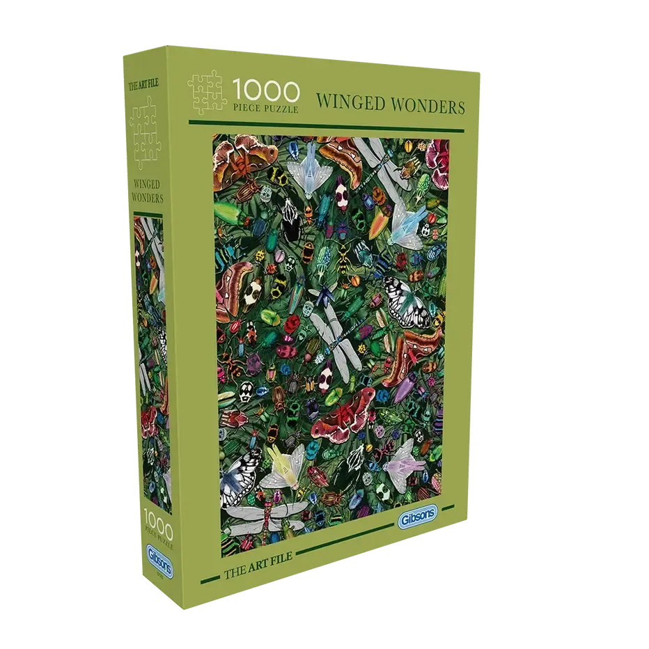 Winged Wonders 1000 Piece Jigsaw Puzzle Gibsons (ONLINE ORDER ONLY)