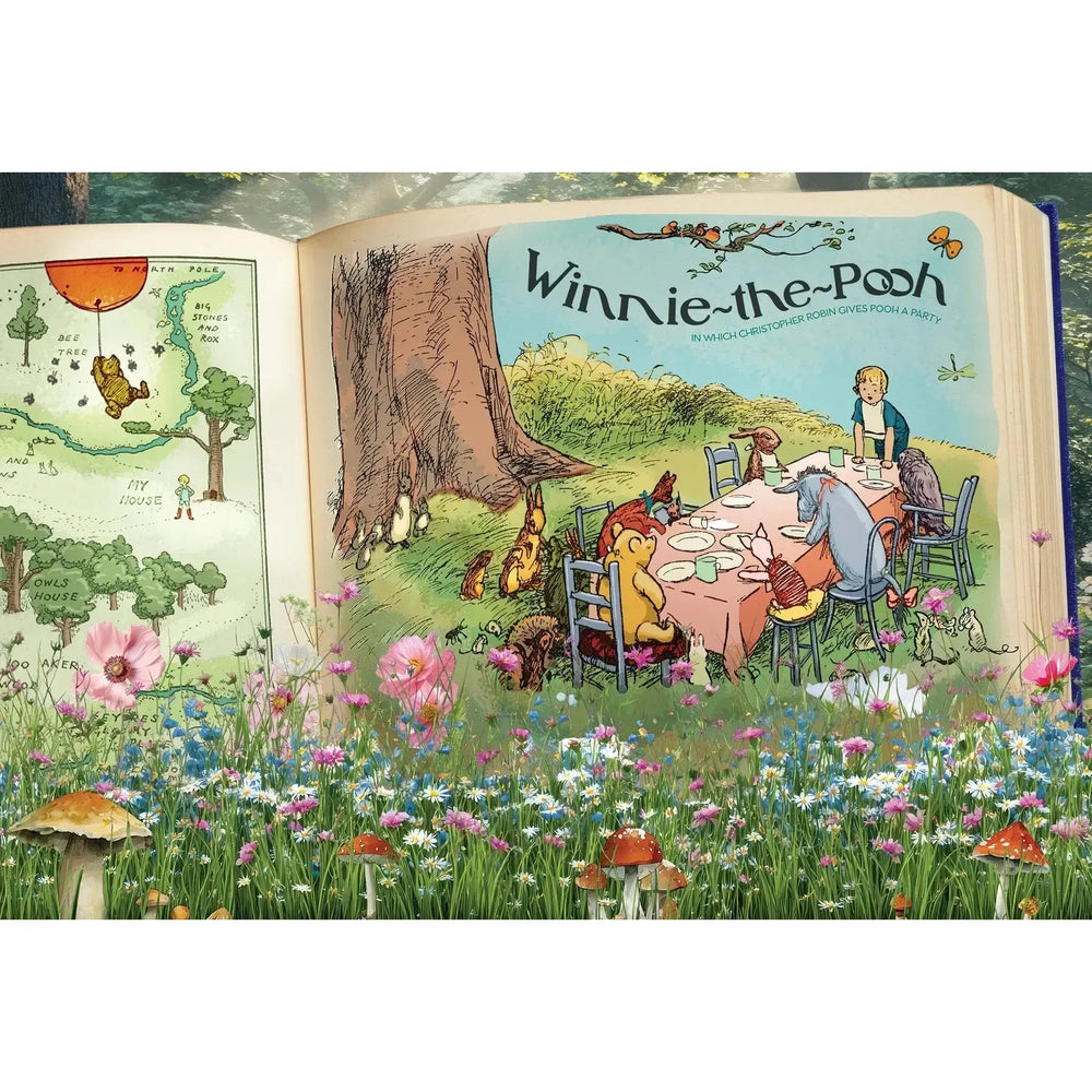 Winnie-The-Pooh Once Upon a Time 100 Large Piece Jigsaw Puzzle Cobble Hill