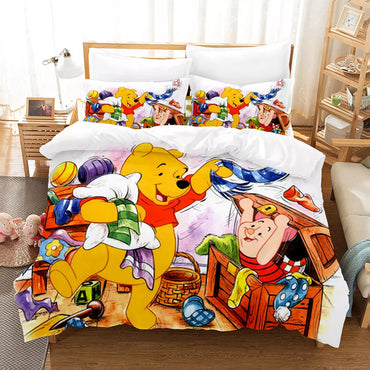 Winnie the Pooh Bedding Set Kids Quilt Cover Without Filler (Online Order Only)