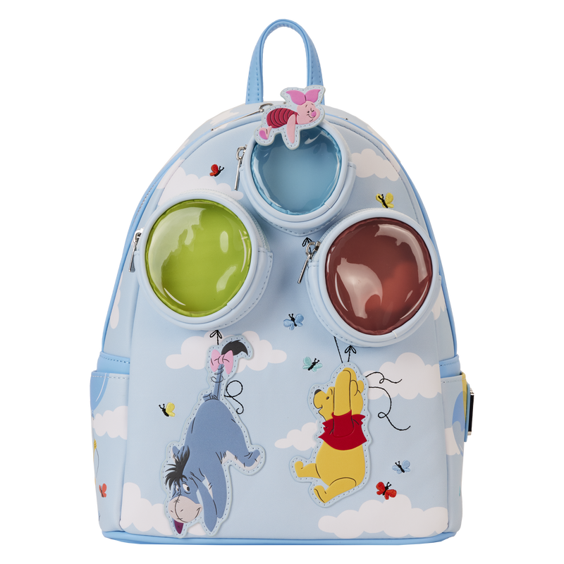 Winnie the Pooh and Friends Floating Balloons Mini Backpack by LoungeFly (Online Order Only)
