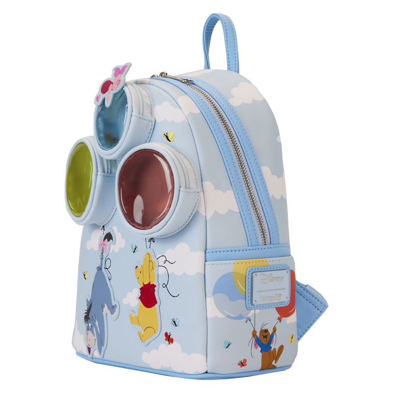 Winnie the Pooh and Friends Floating Balloons Mini Backpack by LoungeFly (Online Order Only)