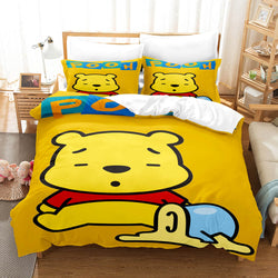 Winnie the pooh Bedding Sets Quilt Covers Without Filler (Online Order Only)