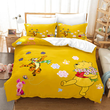 Winnie the pooh Bedding Sets Quilt Covers Without Filler (Online Order Only)