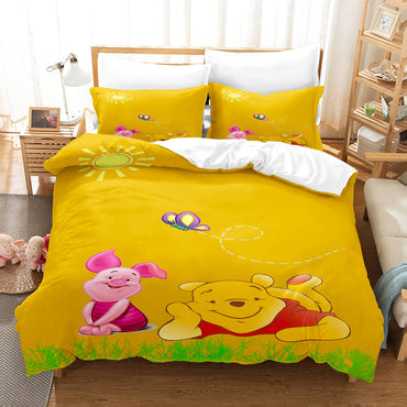 Winnie the pooh Bedding Sets Quilt Covers Without Filler (Online Order Only)