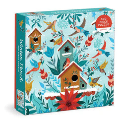 Winter Perch 500 Piece Jigsaw Puzzle Galison (ONLINE ORDER ONLY)