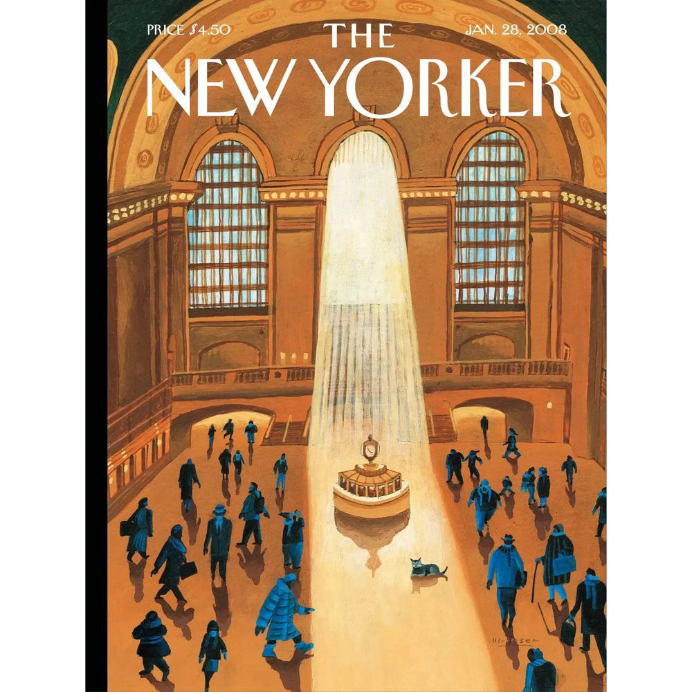 Winter Pleasures The New Yorker 500 Piece Jigsaw Puzzle NYPC
