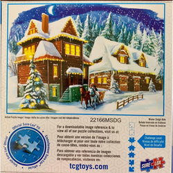 Winter Sleigh Ride Winter Wonderland 1000 Piece Jigsaw Puzzle Sure Lox (ONLINE ORDER ONLY)