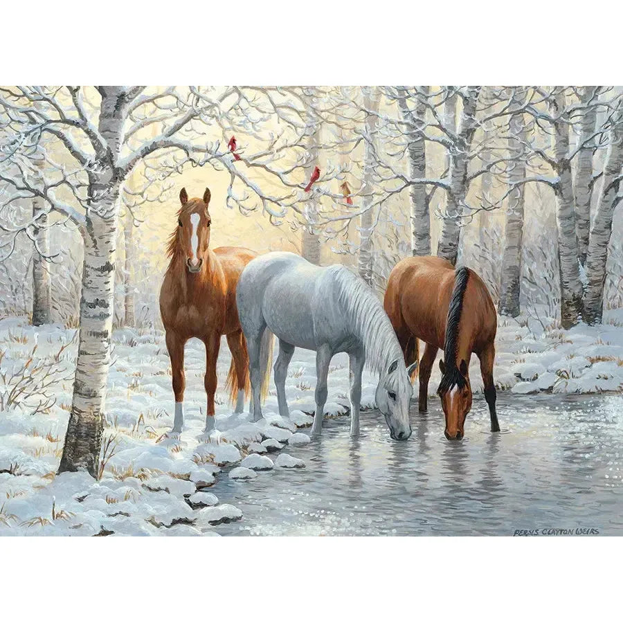 Winter Trio 1000 Piece Jigsaw Puzzle Cobble Hill (ONLINE ORDER ONLY)