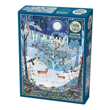 Winter Woodland 500 Piece Jigsaw Puzzle Cobble Hill (ONLINE ORDER ONLY)