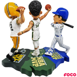 Wisconsin MVPs Triple Bobblehead Set (ONLINE ORDER ONLY)