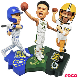 Wisconsin MVPs Triple Bobblehead Set (ONLINE ORDER ONLY)